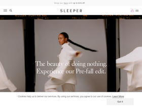 'the-sleeper.com' screenshot