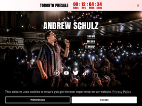 'theandrewschulz.com' screenshot