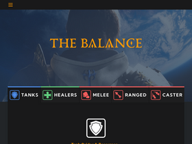 'thebalanceffxiv.com' screenshot