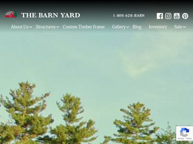 'thebarnyardstore.com' screenshot