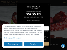 'thebazaar.com' screenshot