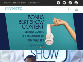 'thebertshow.com' screenshot