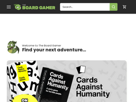 'theboardgamer.com.au' screenshot