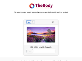 'thebody.com' screenshot