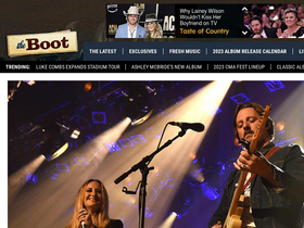 'theboot.com' screenshot