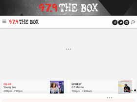 'theboxhouston.com' screenshot