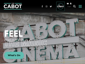 'thecabot.org' screenshot
