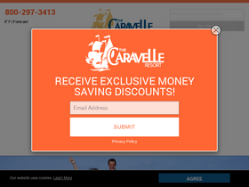 'thecaravelle.com' screenshot
