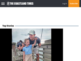 'thecoastlandtimes.com' screenshot