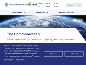 'thecommonwealth.org' screenshot
