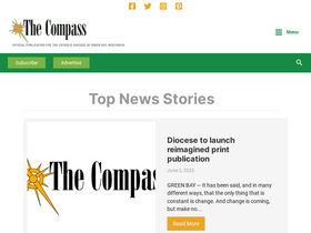 'thecompassnews.org' screenshot