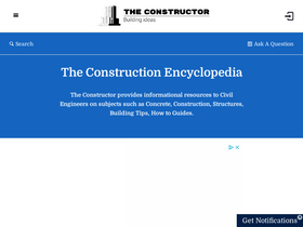 'theconstructor.org' screenshot