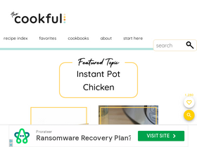 'thecookful.com' screenshot