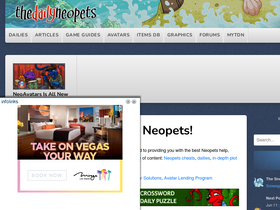 'thedailyneopets.com' screenshot