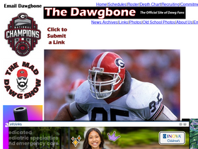 'thedawgbone.com' screenshot