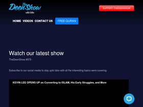 'thedeenshow.com' screenshot
