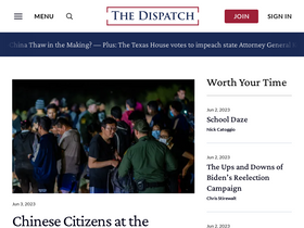 'thedispatch.com' screenshot