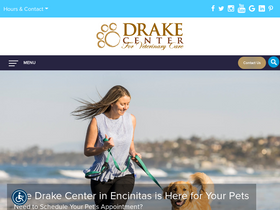'thedrakecenter.com' screenshot