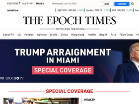 'theepochtimes.com' screenshot