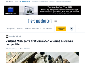 'thefabricator.com' screenshot