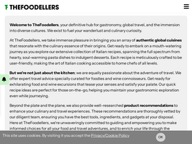 'thefoodellers.com' screenshot