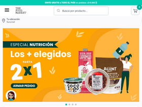 'thefoodmarket.com.ar' screenshot