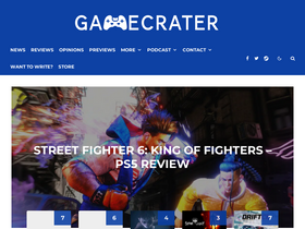 'thegamecrater.com' screenshot