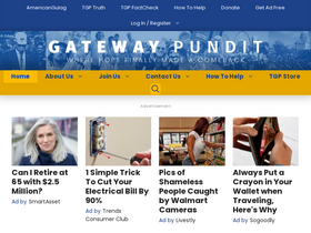 'thegatewaypundit.com' screenshot