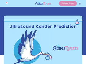 'thegenderexperts.com' screenshot