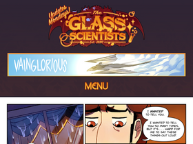 'theglassscientists.com' screenshot