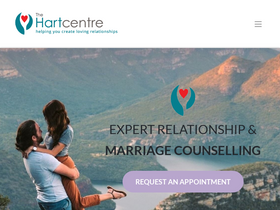 'thehartcentre.com.au' screenshot