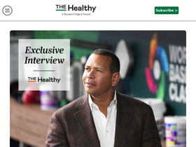 'thehealthy.com' screenshot