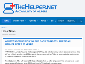'thehelper.net' screenshot