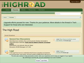 'thehighroad.org' screenshot