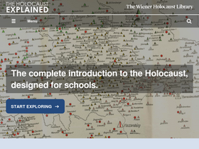 'theholocaustexplained.org' screenshot