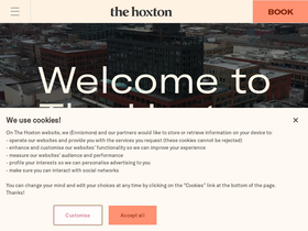 'thehoxton.com' screenshot