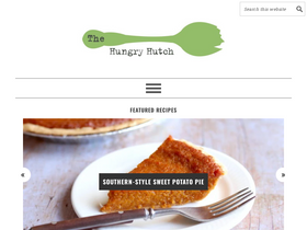'thehungryhutch.com' screenshot