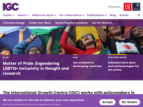 'theigc.org' screenshot