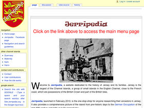 'theislandwiki.org' screenshot