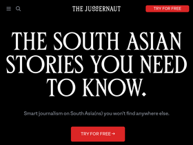 'thejuggernaut.com' screenshot