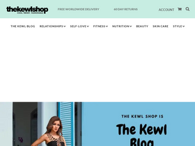 'thekewlshop.com' screenshot