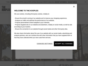 'thekooples.com' screenshot