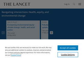'thelancet.com' screenshot