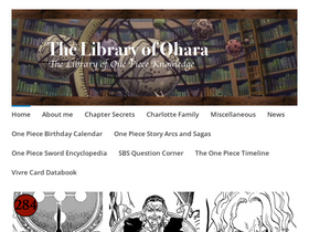 'thelibraryofohara.com' screenshot