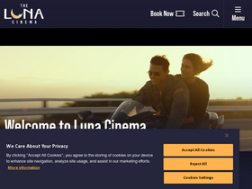 'thelunacinema.com' screenshot