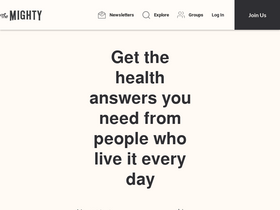 'themighty.com' screenshot