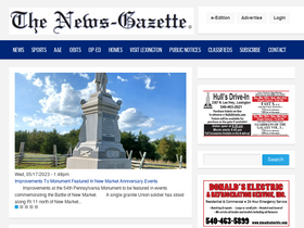 'thenews-gazette.com' screenshot