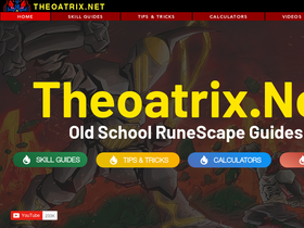 'theoatrix.net' screenshot