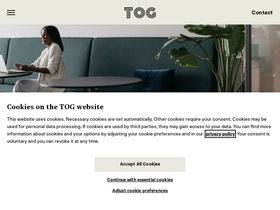 'theofficegroup.com' screenshot