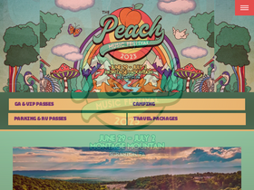 'thepeachmusicfestival.com' screenshot